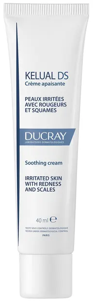 Ducray Kelual DS Cremă de față liniștitoare care reduce squama, 40 ml