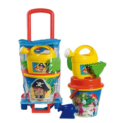 Set jucarii apa si nisip cu troler Piratii