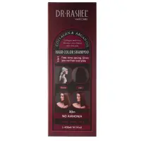 Dr. Rashel Sampon nuantator (fara amoniac) 400 ml Dark Wine Red