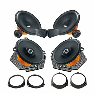 Pachet difuzoare auto Hertz Dieci dedicat Opel Corsa E 2014-2019, RMS 80W