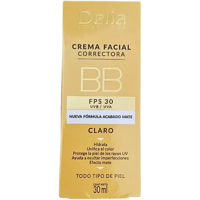 Crema Fata BB Delia, SPF30, Light, 30 ml