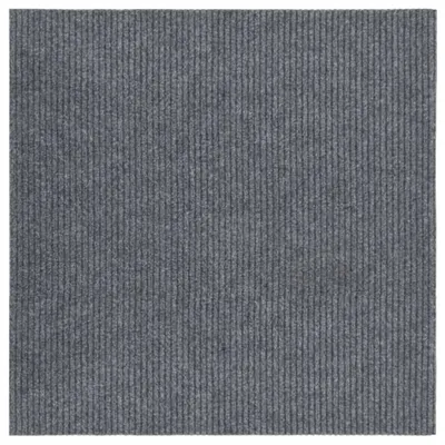 vidaXL Covor traversă de captare a murdăriei, gri, 100x100 cm