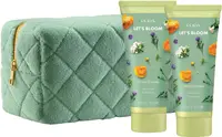 Pupa Let's Bloom Set Secret Garden - Gel de duș și Loțiune, 2 x 200 ml + Geantă de toaletă