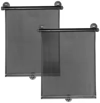 Parasolare auto tip jaluzea Dooky - Negru, 2 buc