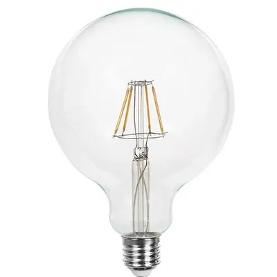 Bec G125 E27 10W cu filament 3000K V-TAC SKU-214422