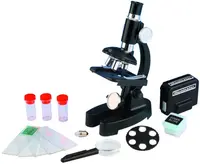 Set educativ Edu Toys - Microscop, cu accesorii