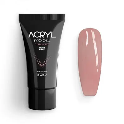 Acryl Pro Gel 2M Velvet Hema Free - Natural Cover 60gr