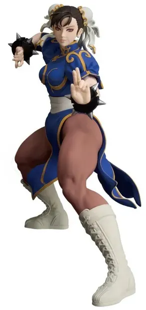 Statuetă Banpresto Games: Street Fighter - Chun-Li (Outfit 2), 20 cm