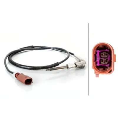 Senzor, temperatura gaze evacuare HELLA 6PT 014 494-631