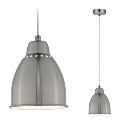 Pendul Neordic Hilla pentru plante, max. 1x40W, bec E27, culoare argintiu mat, 230V, din metal
