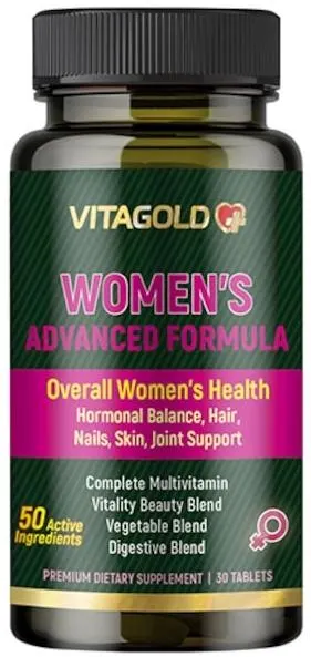 Women’s Advanced Formula, 30 comprimate, Vitagold