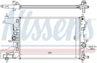 Radiator racire motor potrivit OPEL ASTRA J, ASTRA J GTC 1.3D 1.7D