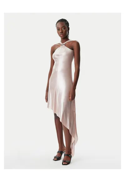 Rochie de cocktail dama roz - fabrica de calitate