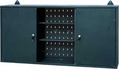 Dulap scule fix cu afisaj 2 sertare inchise 1200x600x200 mm gri