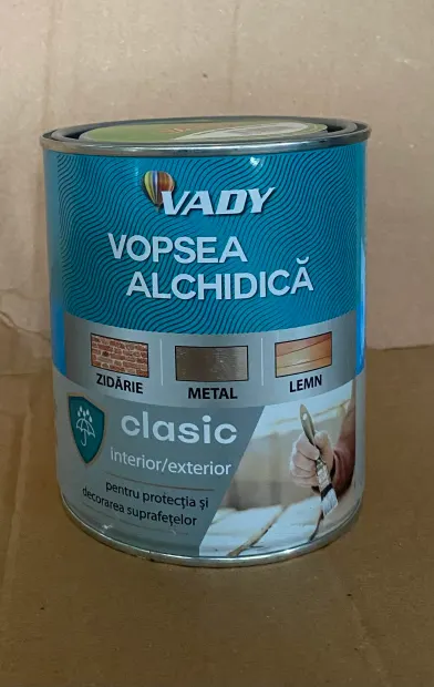 Vopsea Alchidica Clasic Galben 0.6l Engros