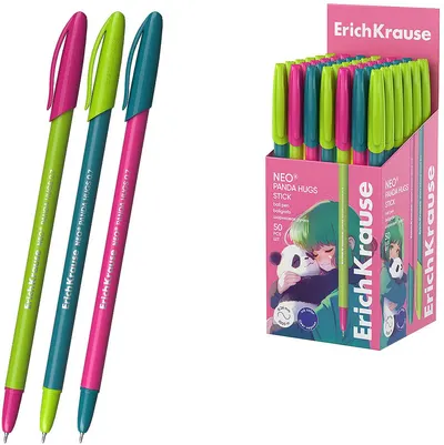 Pix Erich Krause Neo - Panda Hugs, 0.7 mm, sortiment