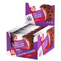 Biscuit proteic, vanilie, 10 x 70 g, FitSpo