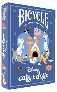 Cărți de joc Bicycle - Disney Cats and Dogs