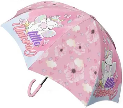 Umbrelă pentru copii S. Cool - Little Unicorn, automată, 48.5 cm
