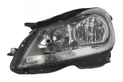 Far fata Stanga (H7, electric, cu motor, culoare insert: intuneric, culoare semnalizator: transparent) potrivit MERCEDES C (C204), C T-MODEL (S204), C (W204)