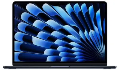 Laptop Apple - MacBook Air 13, 13.6'', M5, 16GB/512GB, Midnight