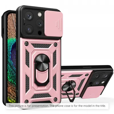 Husa pentru Xiaomi Redmi 15C 5G / 15C 4G, Techsuit, CamShield, Roz