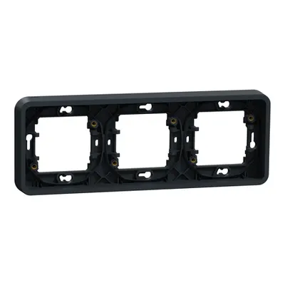 Mureva Styl - rama fixare - trei module - hsauizontal - grey