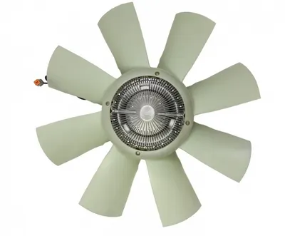 Cupla ventilator radiator (cu ventilator, 750mm, numar lame: 8, numar pini: 6) potrivit SCANIA G I, P I, R I, T DC11.08-DT16.08 03.04-05.19