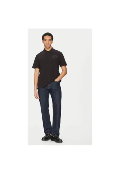 Tricou barbati - 304865152 - Bumbac - Negru - Negru