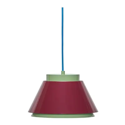 Lustră roșie/verde din metal ø 25 cm Remi – Hübsch