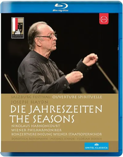 Joseph Haydn: Die Jahreszeiten/The Seasons (Blu-ray) | Dorothea Roschmann, Michael Schade, Florian Boesch, Konzertvereinigung Wiener Staatsopernchor, Wiener Philharmoniker, Nikolaus Harnoncourt