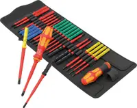 Set de șurubelnițe izolate Wera - Kraftform Kompakt VDE, Big Pack 1, 26 piese