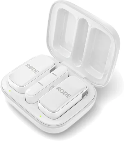 Sistem de microfon Rode - Wireless Micro, USB-C, alb