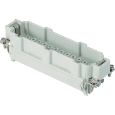 Conector Tata - 104x27 - 24p + E 16a 500v / 6kv / 3 - Crimp Connection - Gri