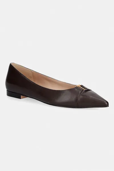 Twinset balerini din piele