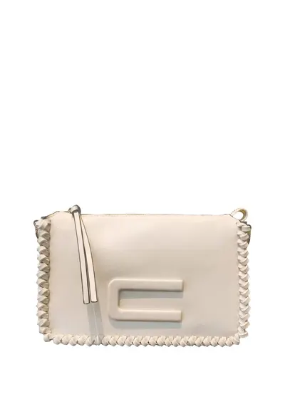 Geanta crossbody cu bareta detasabila Astria Elite - Bej
