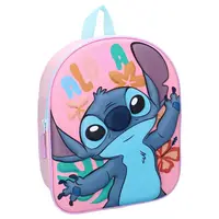 Rucsac 3D pentru copii, 32x11x26 cm, bretele intarite si ajustabile, multicolor, Disney, Stitch Simply Special Engros