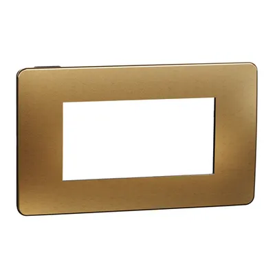 Placa ornament, Unica Studio Metal, 4 module, cupru sau negru