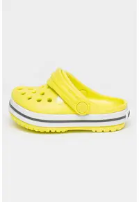 Saboti slingback convertibili cu dunga contrastanta Crocband - Galben