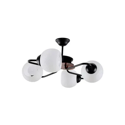 Lustra Enis1 Negru 4xE27 60W