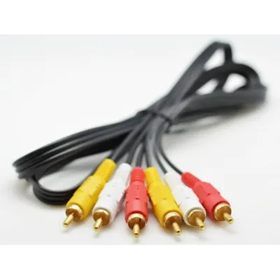Cablu 3RCA Tata cu 3RCA Tata, Conectori Auriti, 3m Engros