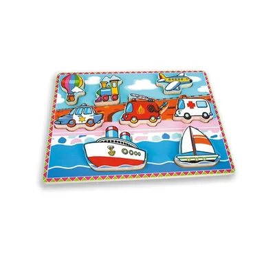 Primul meu puzzle Andreu toys - Vehicule