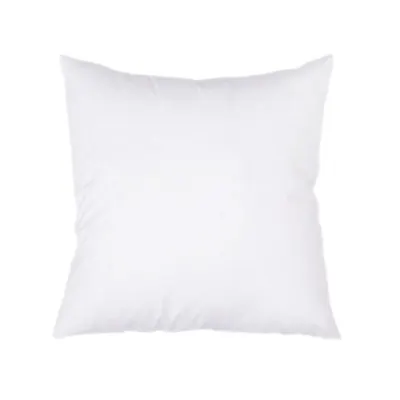 Perna mica (puf siliconizat) alb 40x40 cm, Ralex | 1 buc