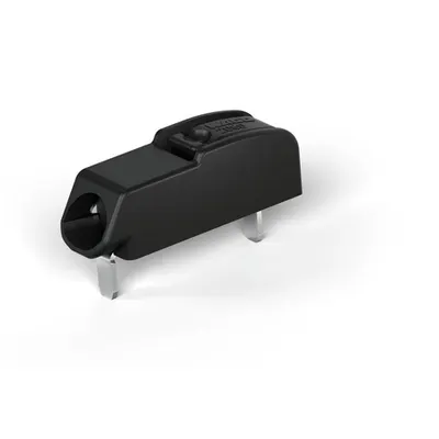 THR PCB terminal block; push-button; 0.75 mm²; Pin spacing 4 mm; 1-pole; Push-in CAGE CLAMP®; in tape-and-reel packaging; 0,75 mm²; black