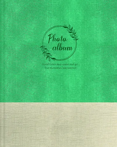 Album foto cu spirală Lastva Adore - B4, 200 fotografii, verde