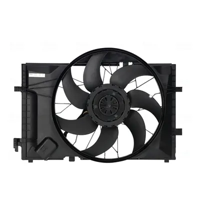 Ventilator radiator (cu carcasa) potrivit MERCEDES C (CL203), C T-MODEL (S203), C (W203), CLC (CL203), CLK (A209), CLK (C209), SLK (R171) 1.8-5.5 05.00-06.11