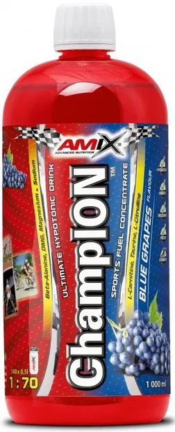 Champion Sports Fuel, struguri albaștri, 1000 ml, Amix