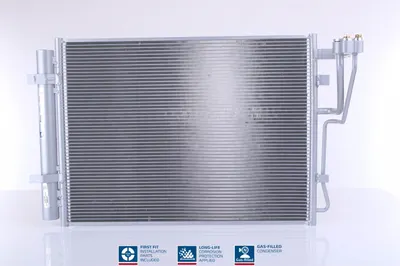 Condensator climatizare (cu uscator, element aditional) potrivit HYUNDAI IX20; KIA VENGA 1.4D 1.6D 02.10