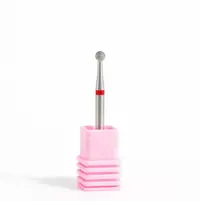 Capat de freza Nailsup diamantat Red ball 2.1mm