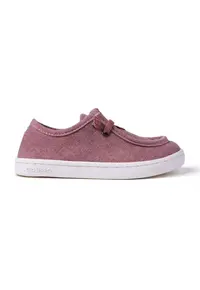 Pantofi boat din material textil Bulh - Roz inchis